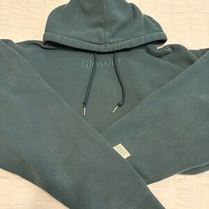 Glossier Slate Blue Hoodie